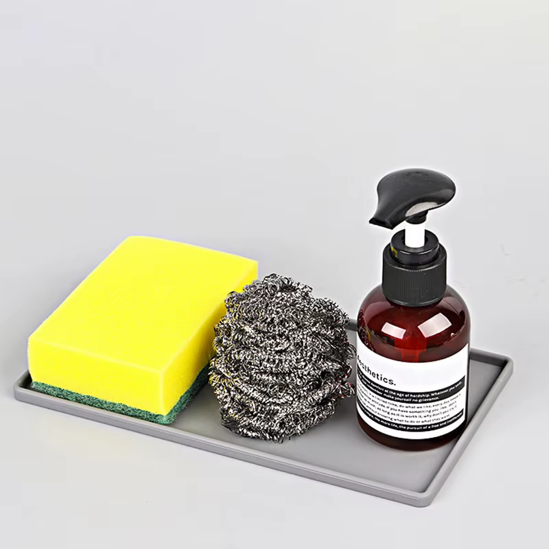 HORegina-Porte-couverts en silicone, carré plat, anti-ald, pour café et thé