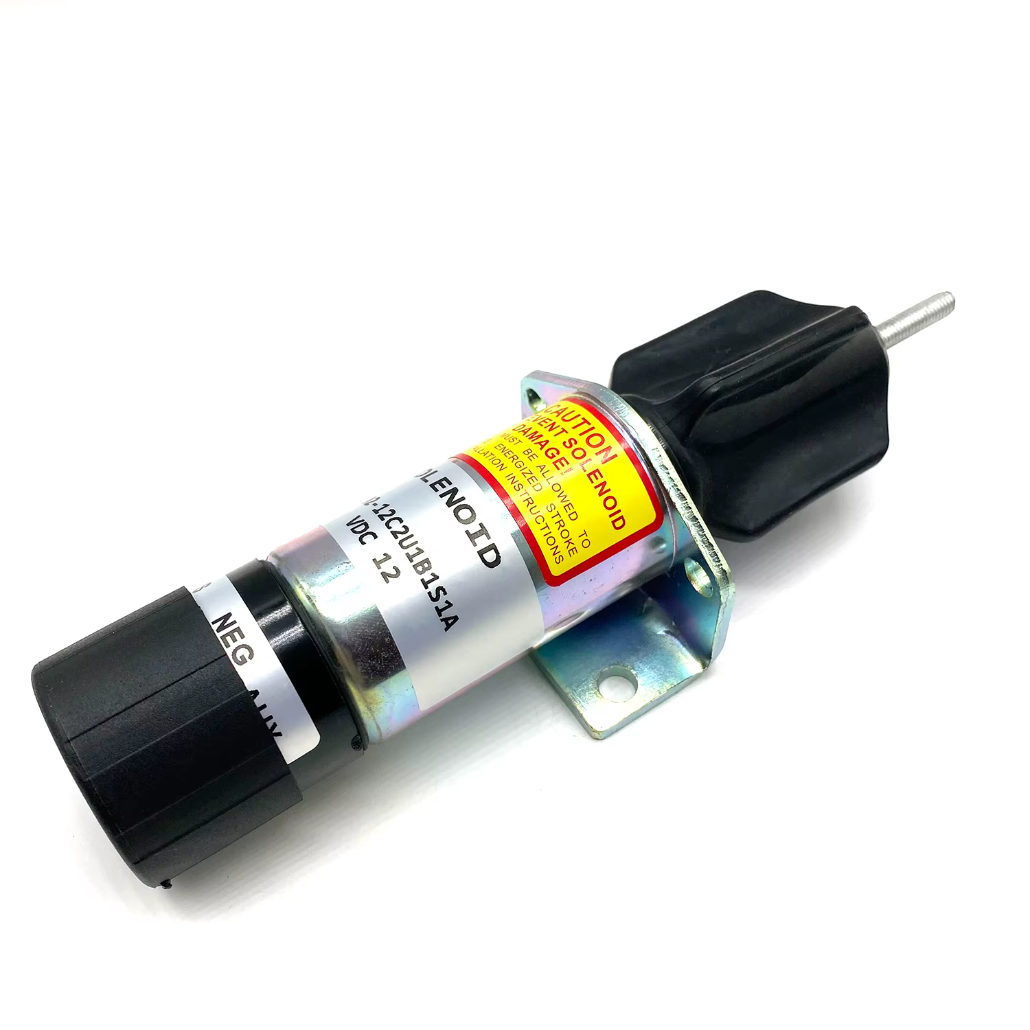 Solénoïde d'arrêt de carburant 12V 1502-12C2U1B1S1A 1500-2005 pour Woodward 1502 1504 3 bornes