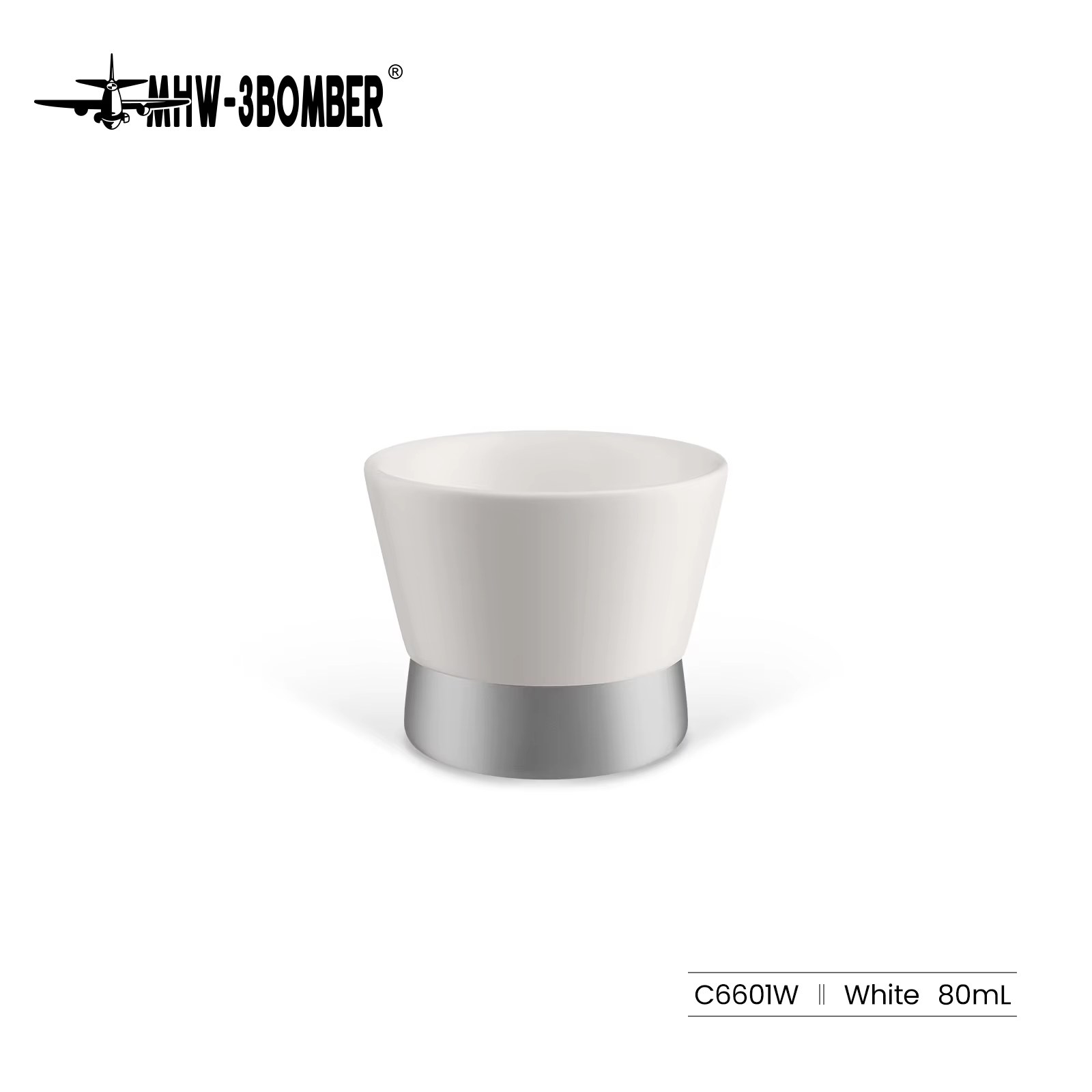 Tasse à café en céramique MHW-3BOMBER 80/240ml tasses à café tasses métalliques en porcelaine pour l