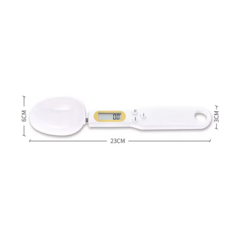 Cuillère de pesée, outil de cuisine domestique, mesure électronique du café, des aliments, de la far