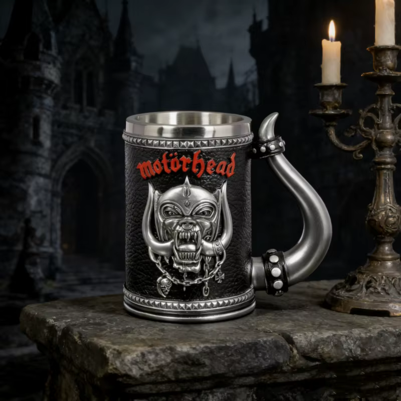 Tasse à café sur le thème du heavy metal pour la maison, le bar et la collection des fans de rock, m