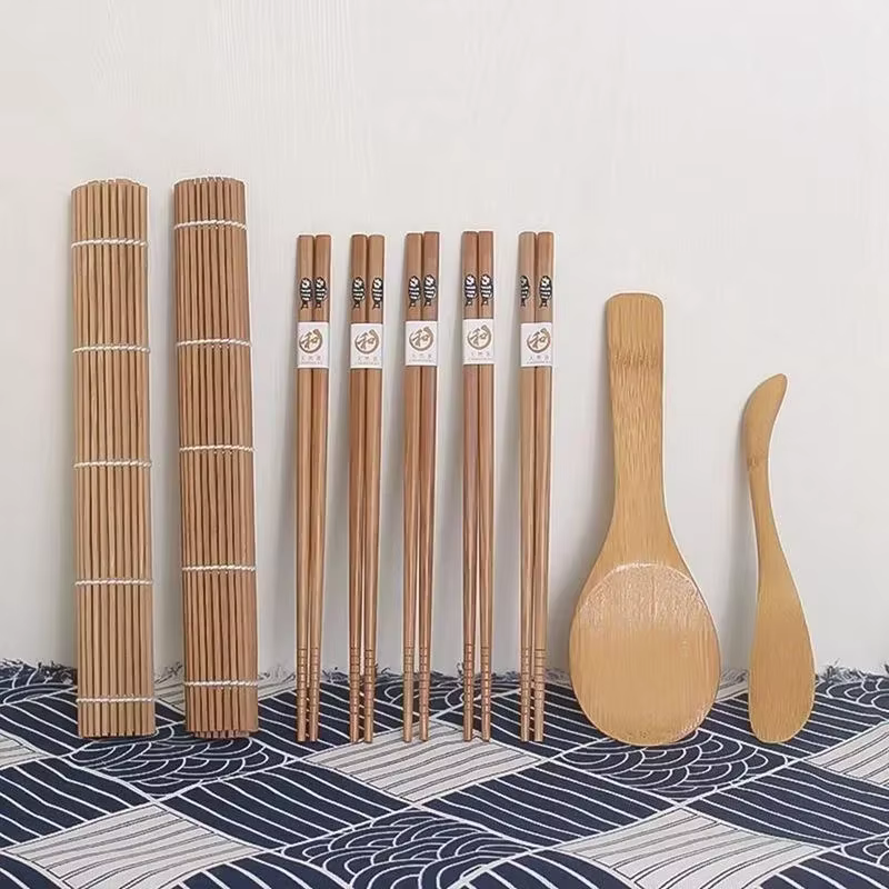 9 pièces/ensemble bricolage Sushi fabricant moule à riz cuisine faisant trousse à outils moules outi