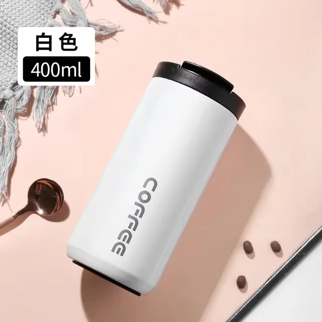 Tasse Thermos café chaud isolé en acier inoxydable tasse en verre thermique bouteille de Sport avec