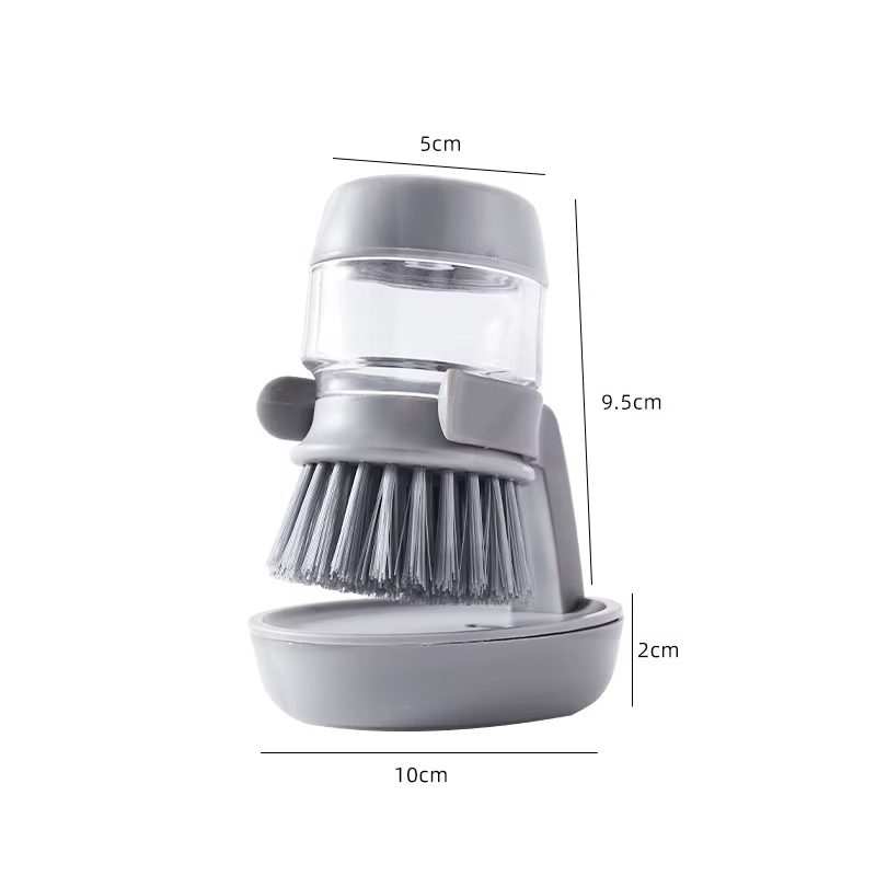 Brosse à vaisselle avec distributeur de savon, brosse à main pour la vaisselle, brosses de nettoyage