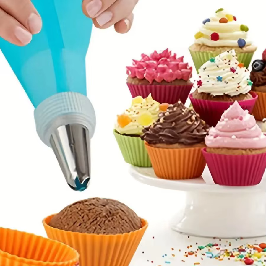 Sac à pâtisserie crème 38 pièces/ensemble, buses de décoration de gâteaux, moule en Tube, outils de