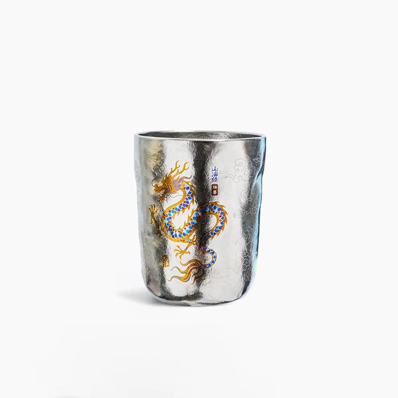 Tasses en titane, tasse à café à double paroi, isolée sous vide, 300 ml, titane, thé, bière, pour le