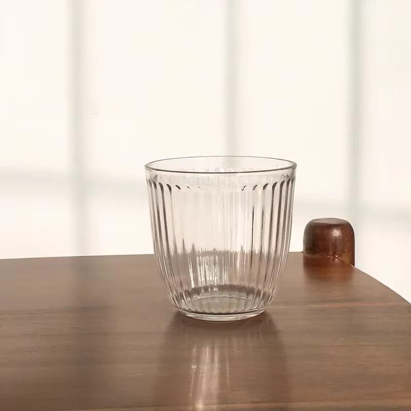 Tasse à Café Glacé au Latte en Verre Transparent, Extrait Froid, Moka Classique, 250ml/360ml