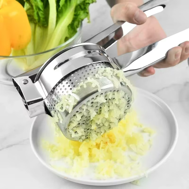 Presse-purée RicerPress purée de pommes de terre en acier inoxydable, purée de concassage, presse-fr