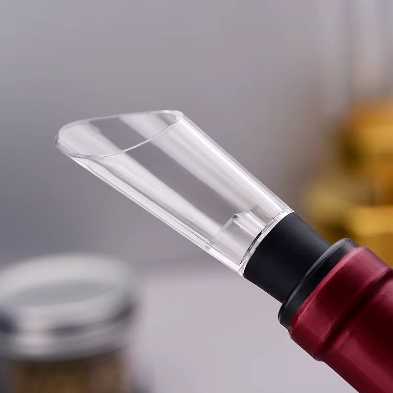 Verseur de vin, carafe, aérateur de vin rouge, bec verseur, aérateur de versage de vin, bouchon de v