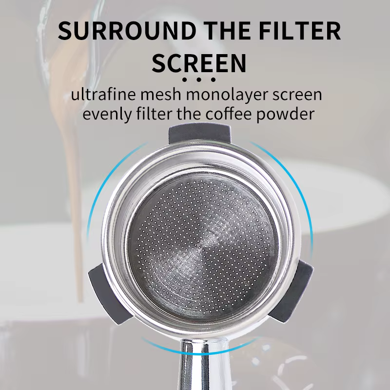 Porte-filtre sans fond 54mm pour Breville Sage 870 878 880, panier filtrant de remplacement, poignée