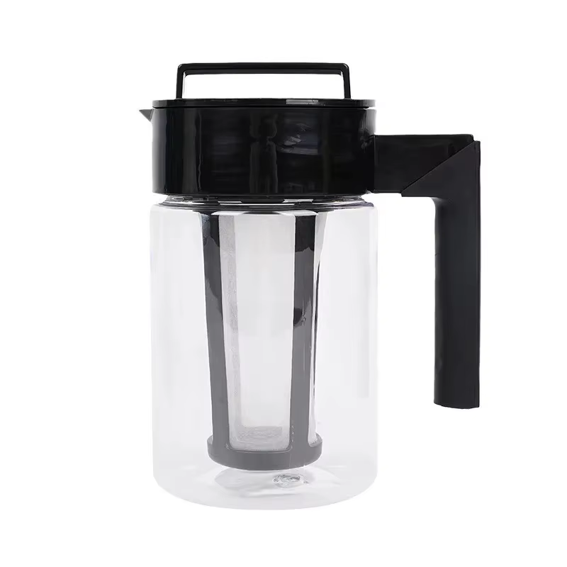 Cafetière glacée à infusion froide, 900ML, 1300ml, 2000ml, avec filtre à café et poignée, théière à