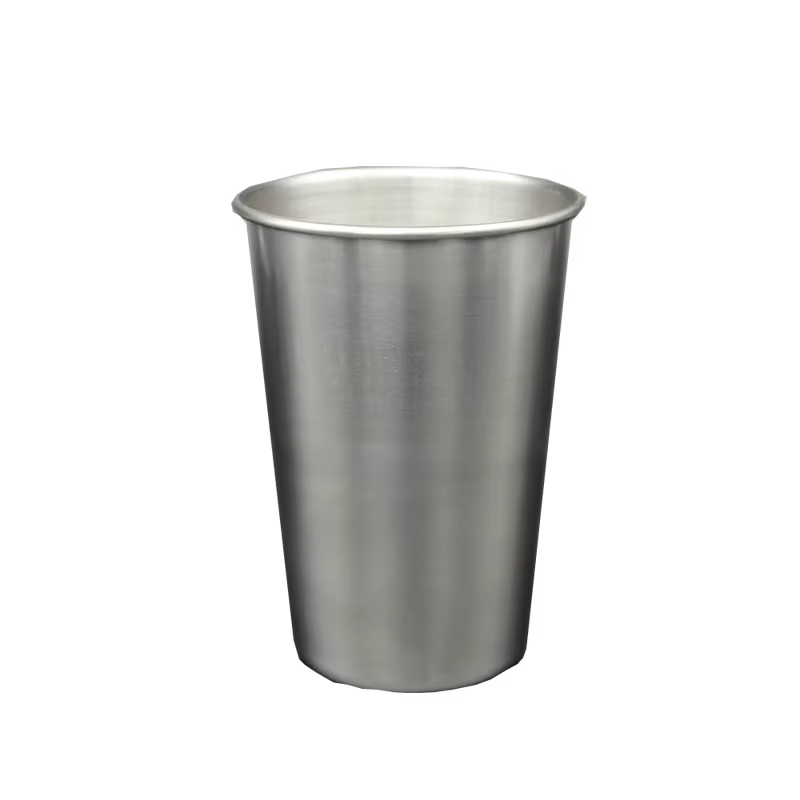 Verre à bière 500ml/600ml/700ml, en métal et acier inoxydable, tasse à liqueur de vin, Verre créatif