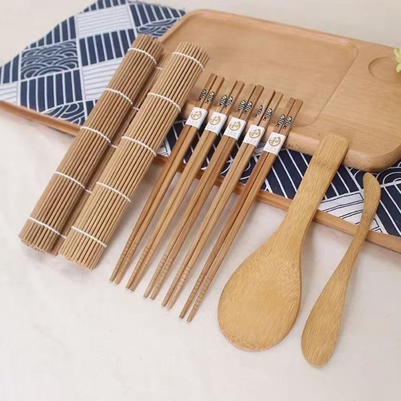 9 pièces/ensemble bricolage Sushi fabricant moule à riz cuisine faisant trousse à outils moules outi