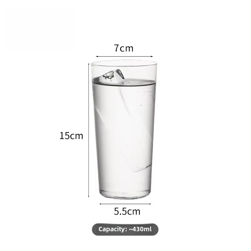 Verre Colin Transparent Ultra-fin de Style japonais, verre à whisky, verre à Cocktail, jus, boisson,