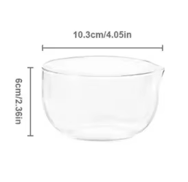 Bol en verre japonais, tasse à café au lait, vaisselle transparente, cuisson des fruits, yaourt, bol