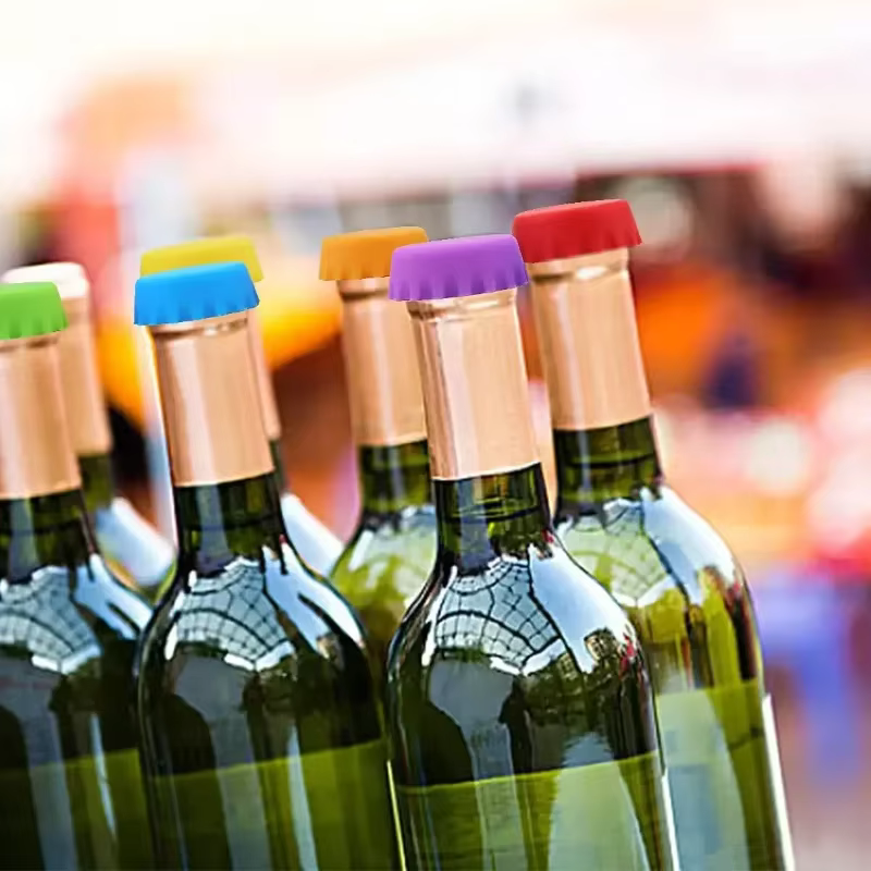 Bouchon de bouteille de bière en Silicone créatif, couvercle de conservateur, couvercle de bouteille