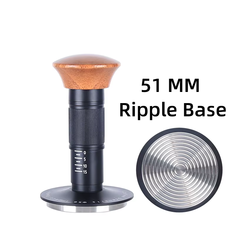 Tamper à expresso Havmore avec retour sonore, 4 ressorts, libération automatique, outils pour martel