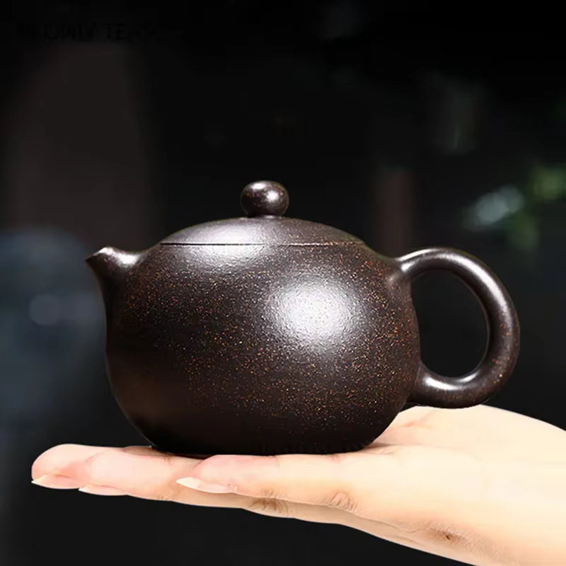 Yixing – théière en argile violette, célèbre filtre à trou de boule fait à la main, théière Xishi ch