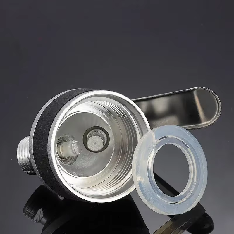 Pistolet à crème fouettée de 500/1000ml, distributeur de crème, pistolet à douille de gâteau en acie