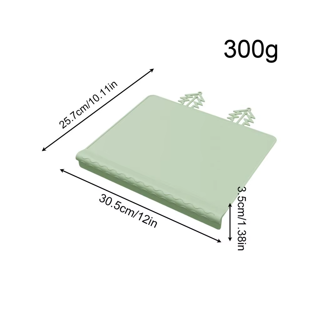 Napperon antidérapant en Silicone pour enfants, tapis de Table de Restaurant avec bord Anti-Collisio