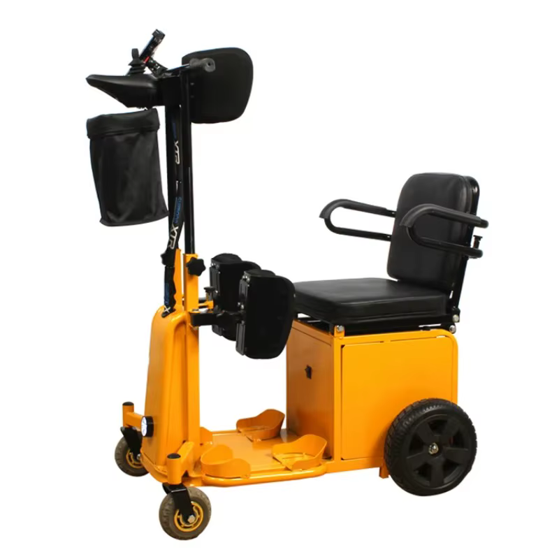 Mobile électrique pour personnes âgées debout, véhicule handicapé, formation de rééducation à quatre