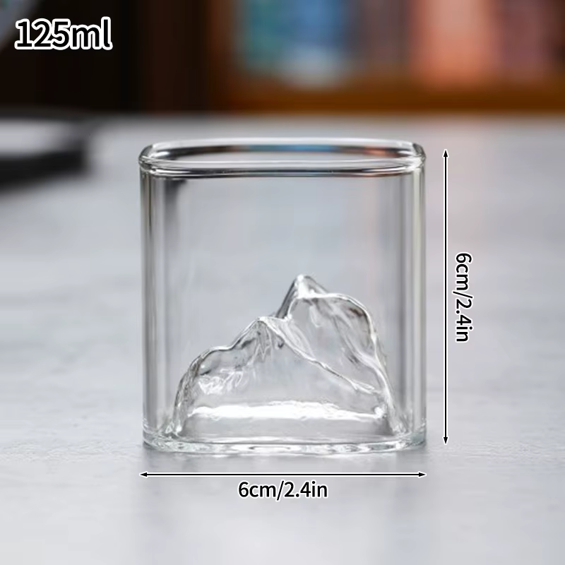 Tasse en verre esthétique, tasse à whisky, tasse à cocktail, tasses à café, tasse à eau, tasse trans