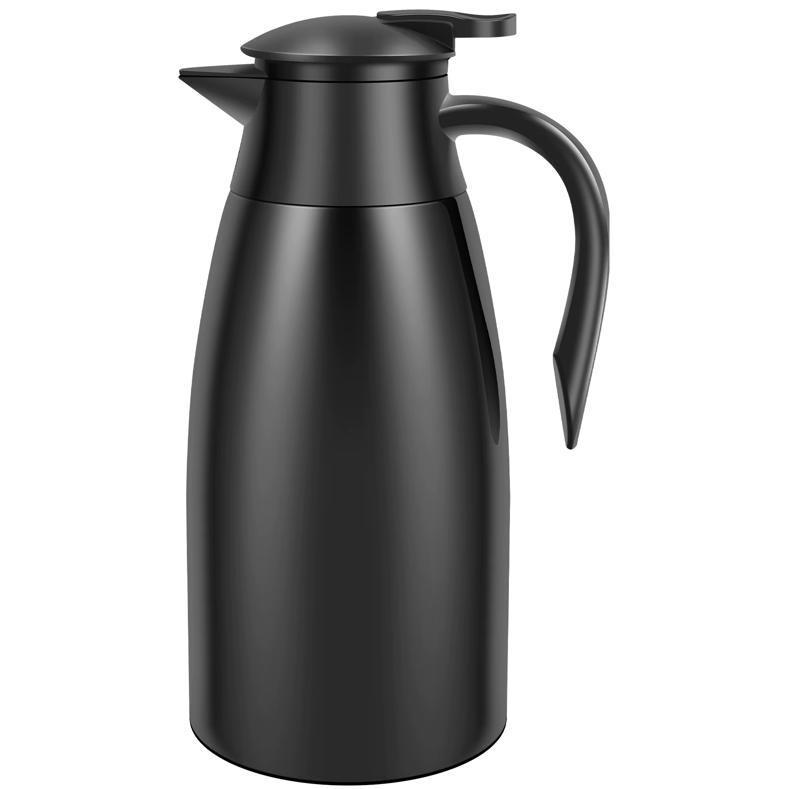 Carafe à café thermique 2L, pichet à café isolé sous vide en acier inoxydable, flacon d'eau thermiqu