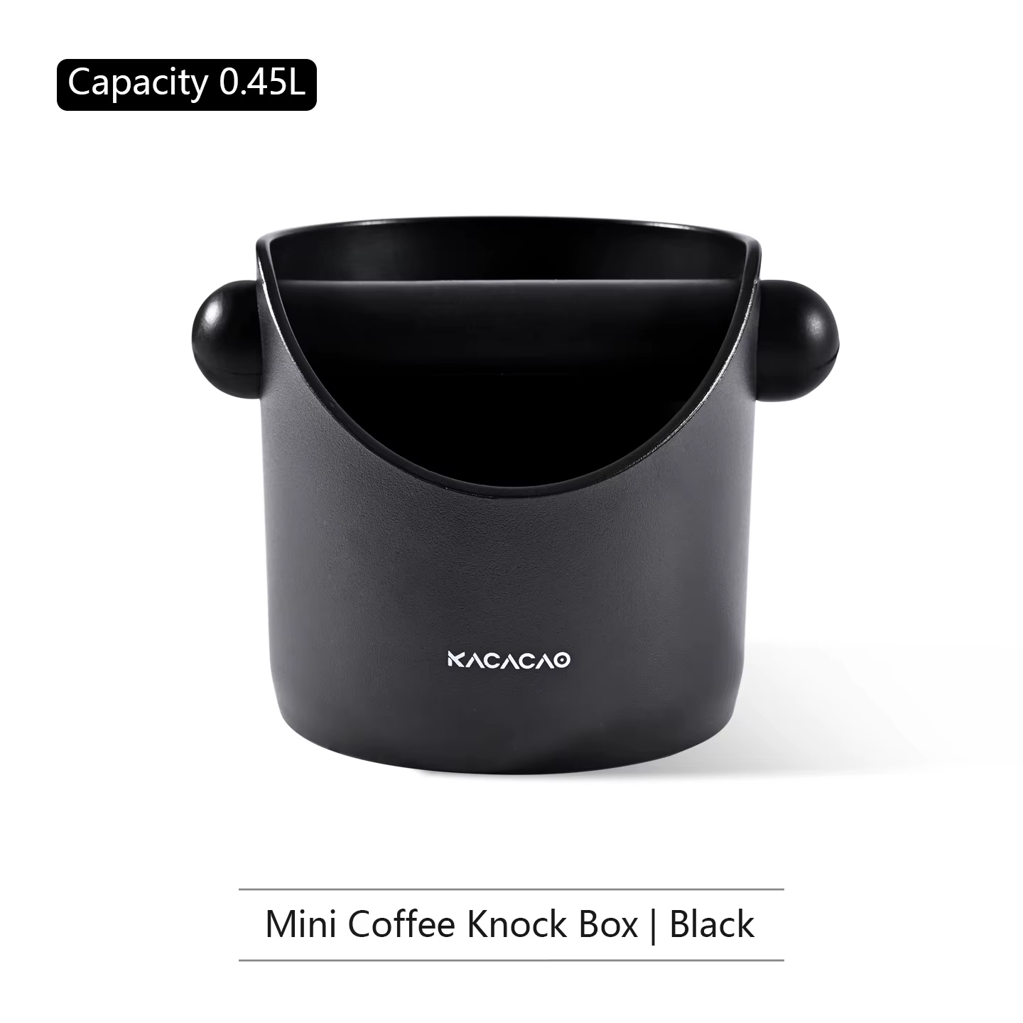 Boîte à déchets de café KACACAO antidérapante et antichoc pour barista
