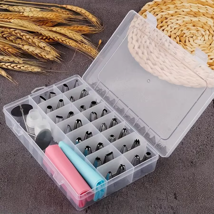 Sac à pâtisserie crème 38 pièces/ensemble, buses de décoration de gâteaux, moule en Tube, outils de