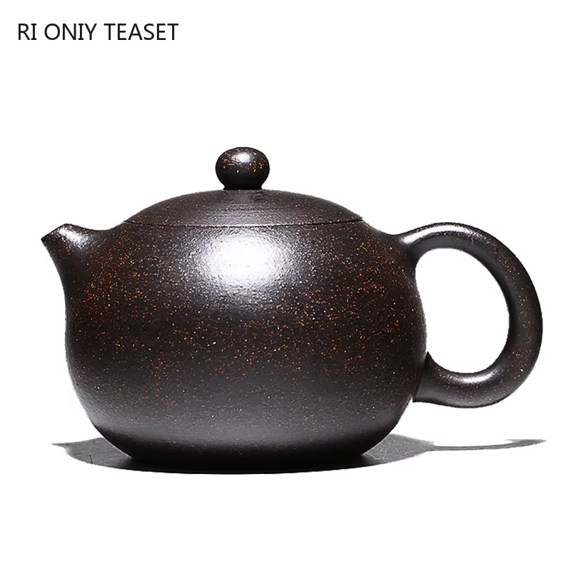 Yixing – théière en argile violette, célèbre filtre à trou de boule fait à la main, théière Xishi ch