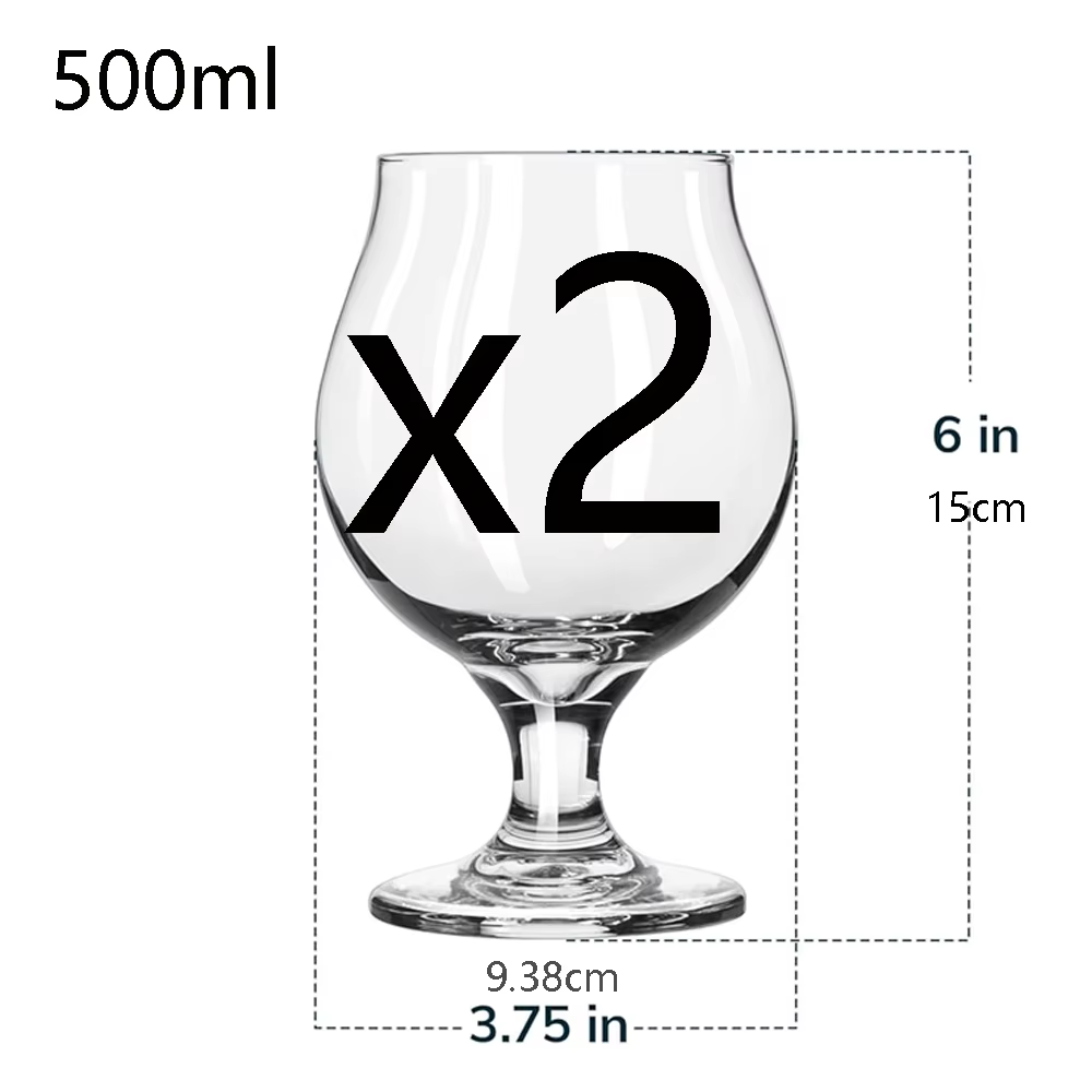 Verres à bière classiques de 500 ml, gobelets artisanaux, ensemble de verres haut de gamme, pub, ver