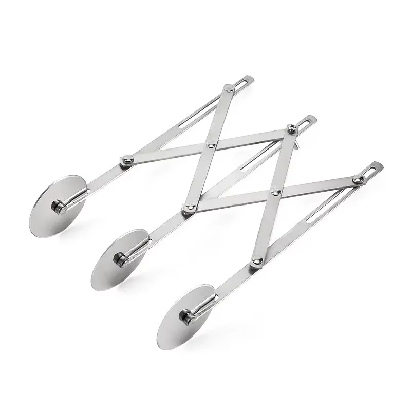 Couteau à pâtes latéral, coupe-pâte à 3/5/7 roues, lame à rouleau Flexible, éplucheur de pâtisserie 