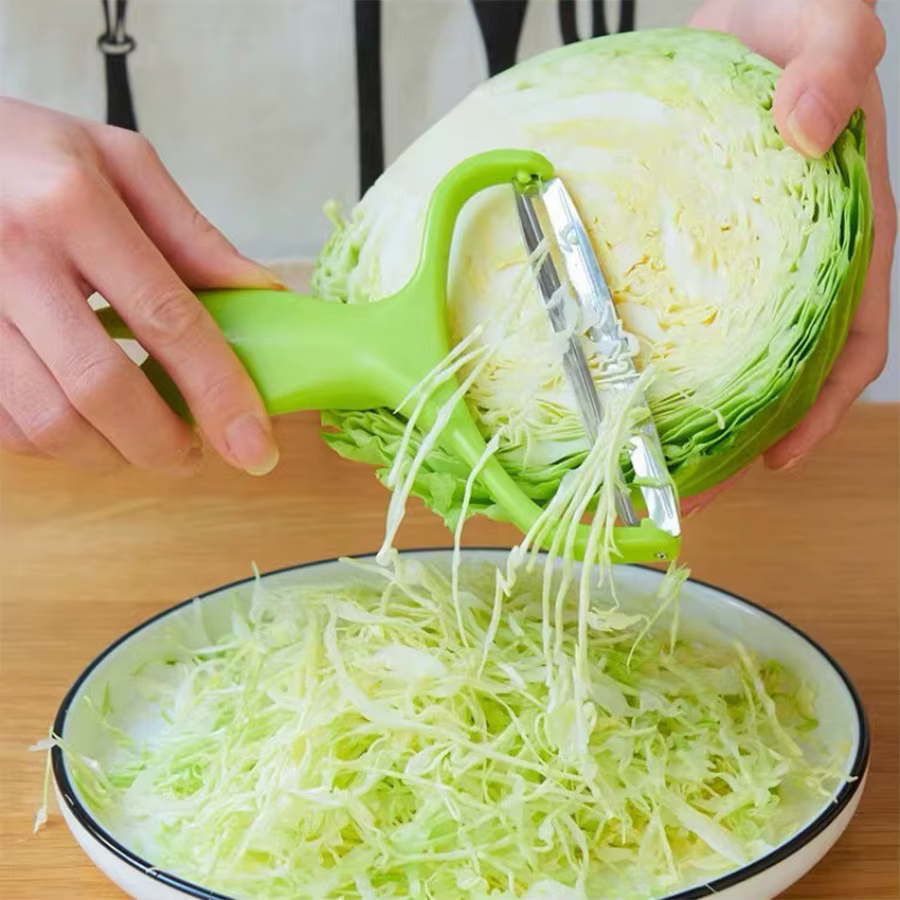 Broyeur de légumes multifonctionnel 3 pièces, bouche large, facile à découper les légumes, parfait p