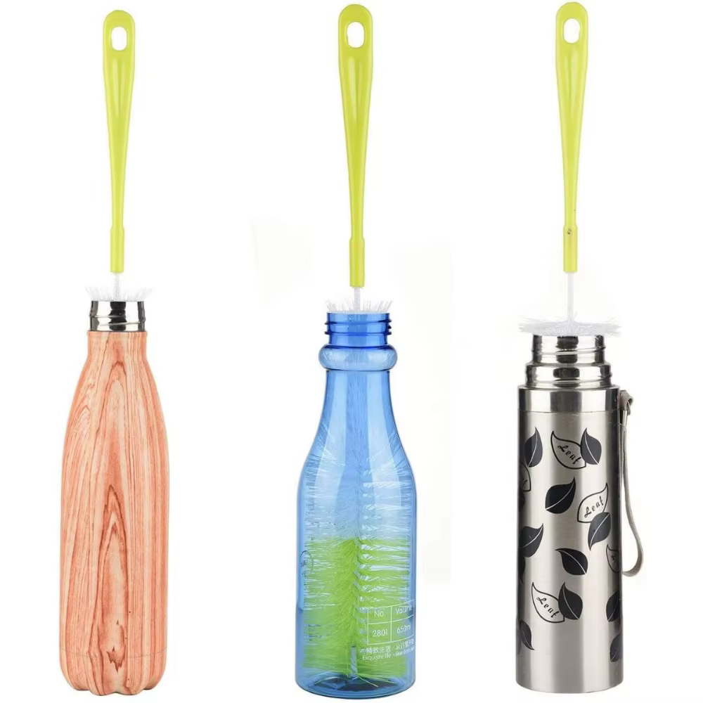 Nettoyeur de brosse pour bouteilles longues de 16 pouces, pour laver le vin, la bière, les puits spo