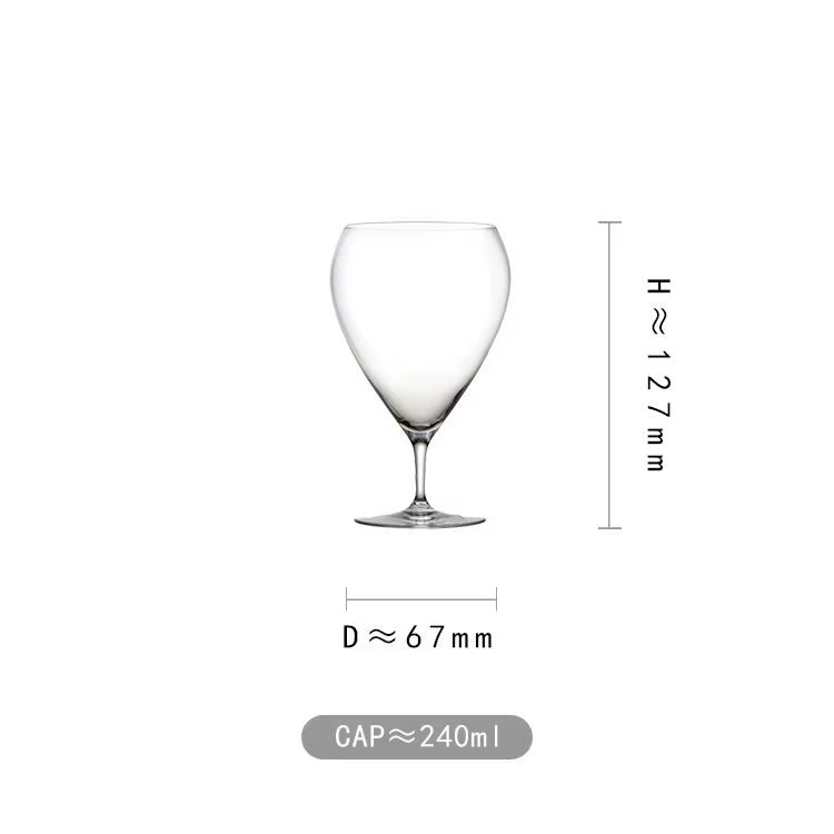 Tasse à bantam ultra-mince Kimura, verre Edo, verre à vin rouge, verre à cocktail, verre à bière art