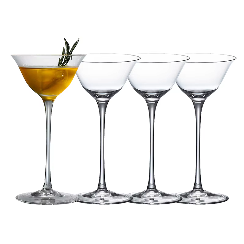 Lot de 4 verres à cocktail de 100ml, 4 pièces, verres à martini