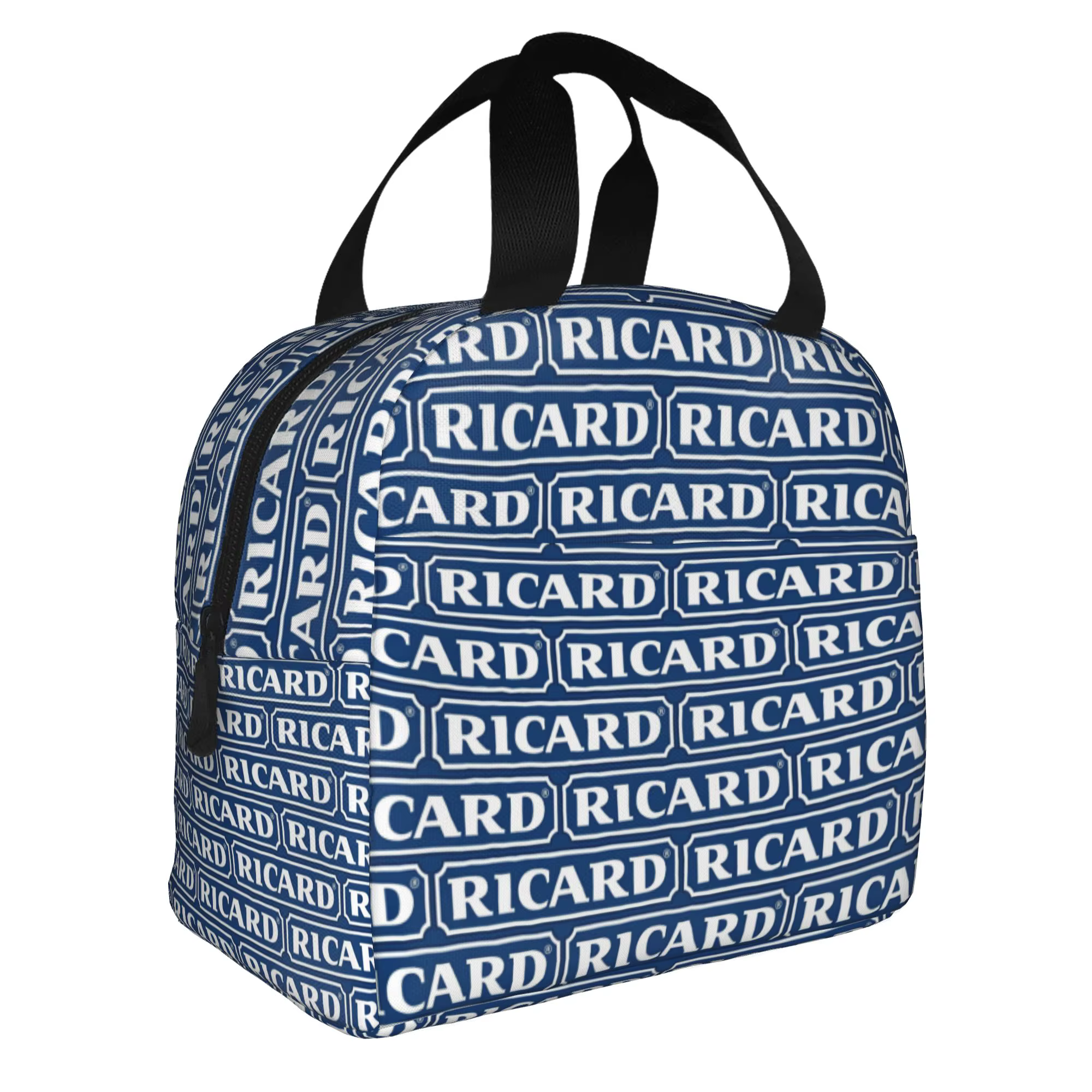 Sac à lunch avec logo Ricarded de Marseille France, boîtes à lunch isothermes pour hommes et femmes,