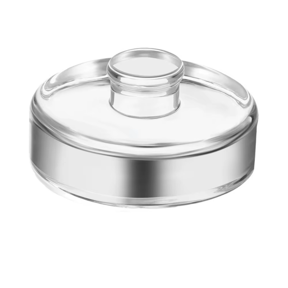 Poids en verre fermenté transparent avec poignée, couvercle de pot Mason à large bouche, Gadgets de