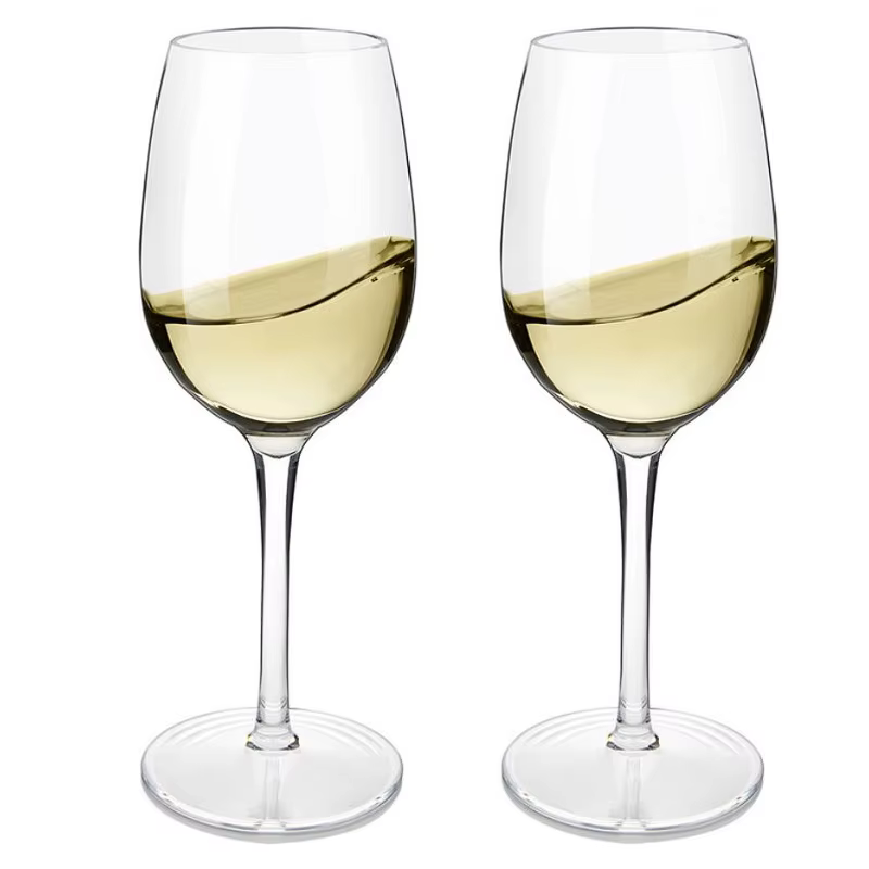 Verres à vin de bordeaux incassables, verrerie en plastique Tritan, extérieur, mariage, anniversaire