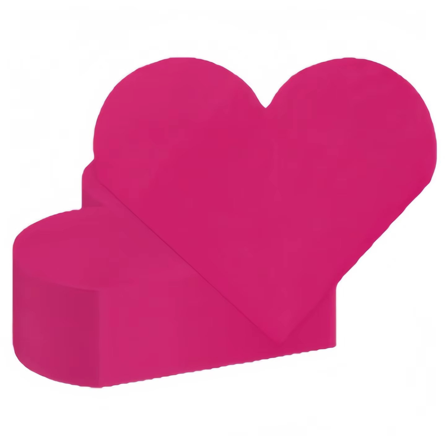 Assiette en papier d'amour pour la saint-valentin, assiette en papier jetable, assiette rose rouge, 