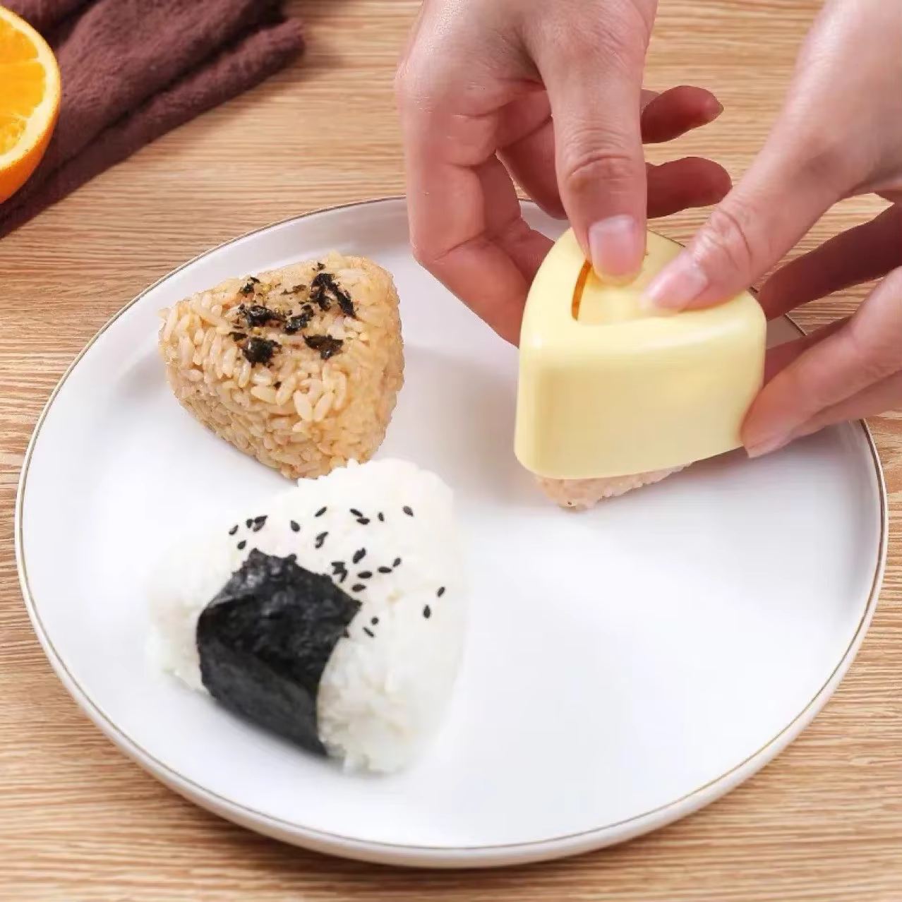 Onigiri moule maison cuisine ustensiles alimentaires pour cuisine 1-2 pièces Kit Sushi presse pratiq