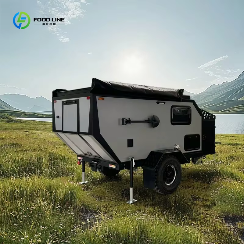 Caravane tout-terrain de luxe certifiée australienne personnalisée, suspension indépendante moderne