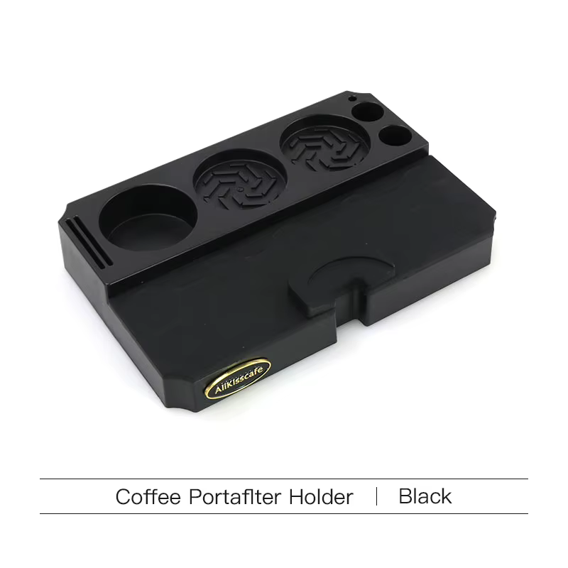 AliKisscafe Station de tassage de café, support pour porte-filtre, support barista pour accessoires