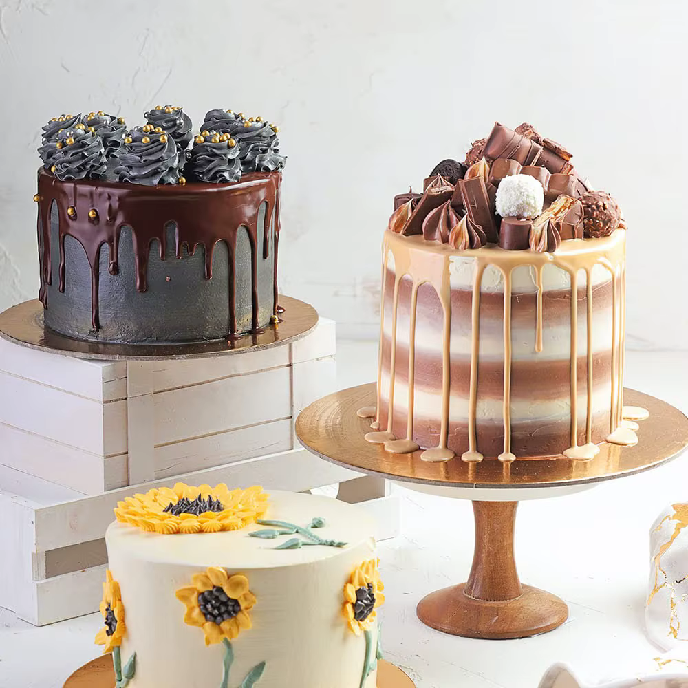 Ensemble de grattoirs à gâteaux en acrylique, 2 pièces, décoration de Contour, peigne à gâteau à ray