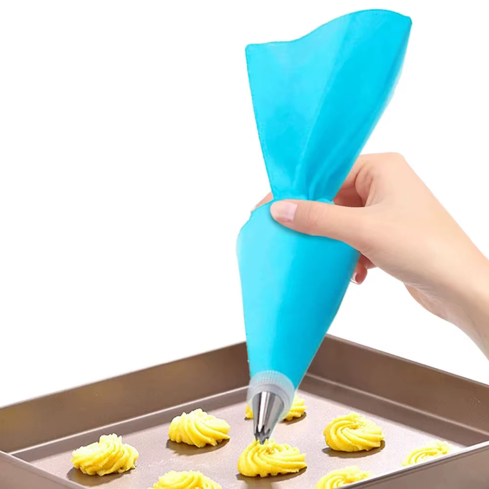 Bon 26/8 pièces sac à pâtisserie en Silicone cuisine bricolage glaçage crème sac à pâtisserie réutil
