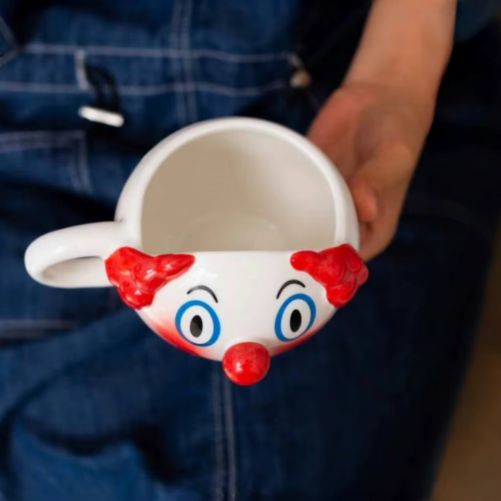 Tasse de Clown mignonne avec poignée, tasse d'eau Joker en céramique drôle, Statue de café sur le th