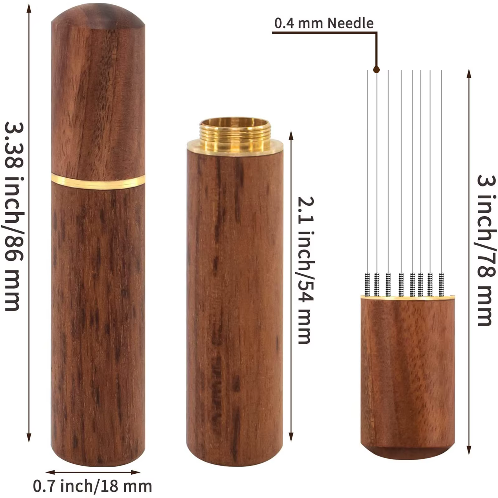 Outil à 6 aiguilles pour café expresso, agitateur de café, accessoires de barista pour café