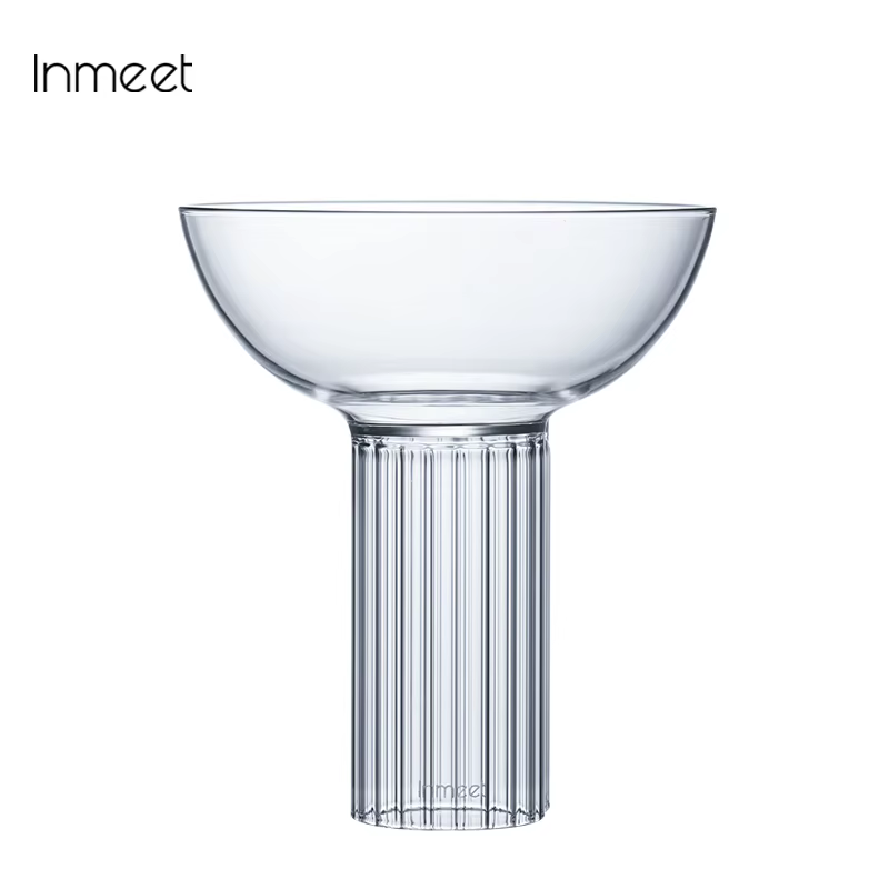 Inmeet A03 coupes en verre à haute teneur en Borosilicate verre à Champagne Martini résistant à la c