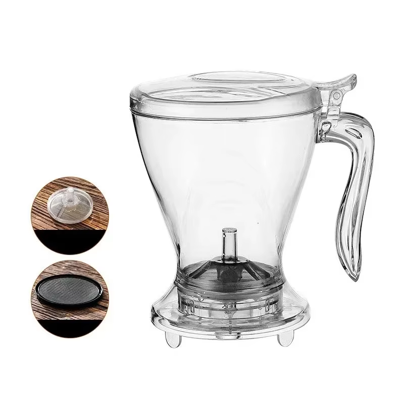 Filtre à café pour infusion manuelle, ensemble pour Mocha Latte, tasse intelligente, seringue à thé