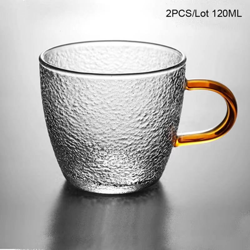 Théière Japonaise en Verre Borosilicate avec Infuseur, Service à Thé, Bouilloire, Degré de Chaleur,